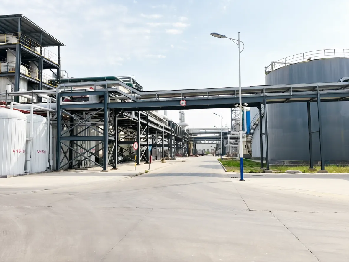 Internal access corridor - Production area connection walkway